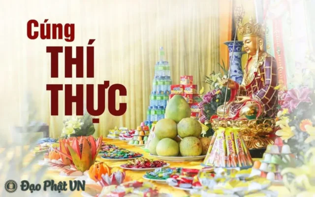 Nghi Thức Cúng Thí Thực Tại Nhà